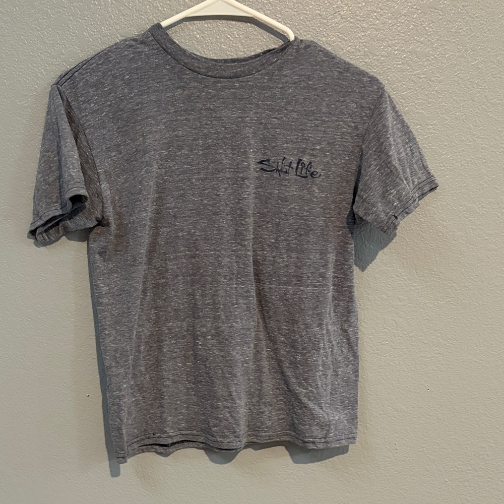 Salt Life Heather Gray Tee